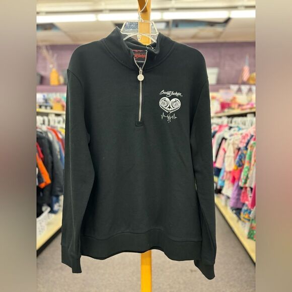 BARRETT JACKSON BLACK 2X ladies sweater - Picture 5 of 9